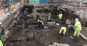Viking Excavation In Dublin